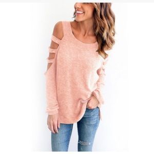 Leo Rosi Lexi cold shoulder top